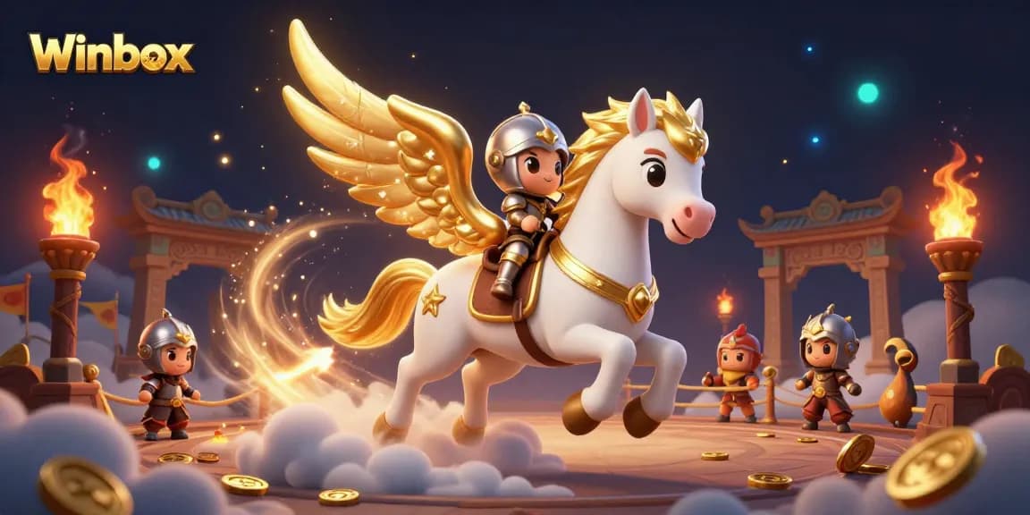 Winbox's magic unfolds as players engage in epic gaming adventures with dynamic casino elements.