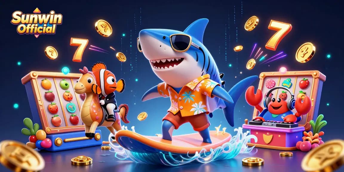 Experience thrilling wins with Sunwin Official's dynamic slots and engaging characters.