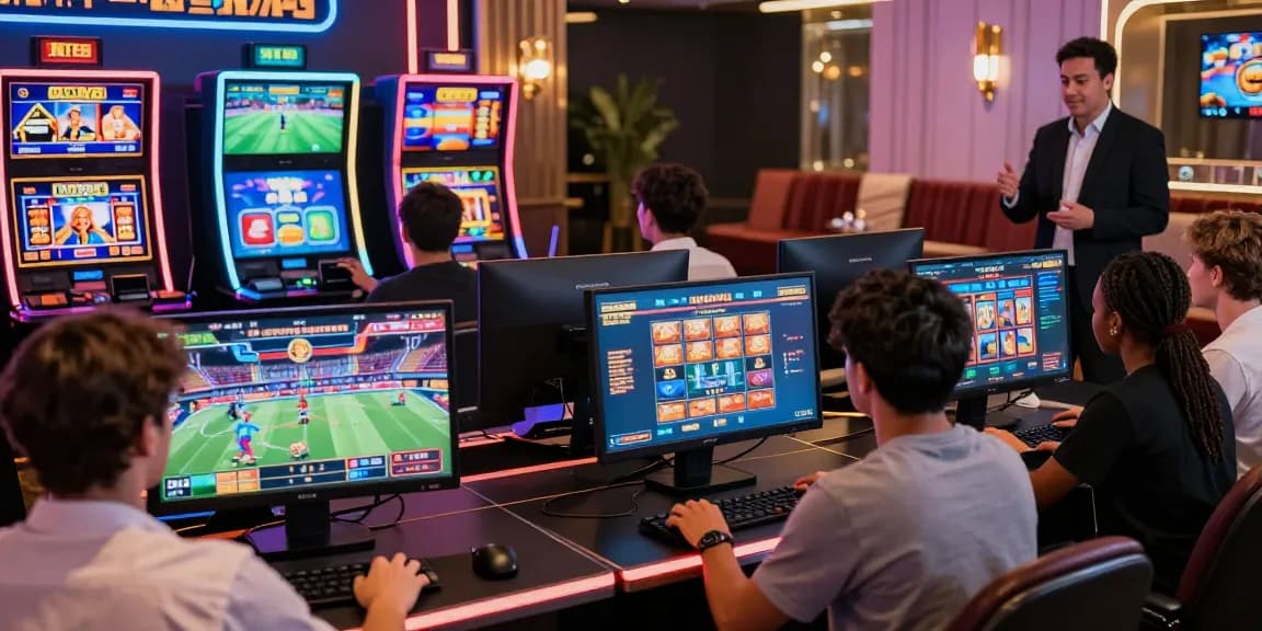 Players immersed in the exciting XX88 online gaming experience, interacting with vibrant digital casino games.