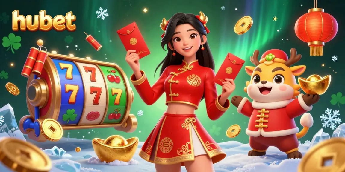 Spin classic slots at hubet with vibrant Asian festivities and thrilling gameplay elements.