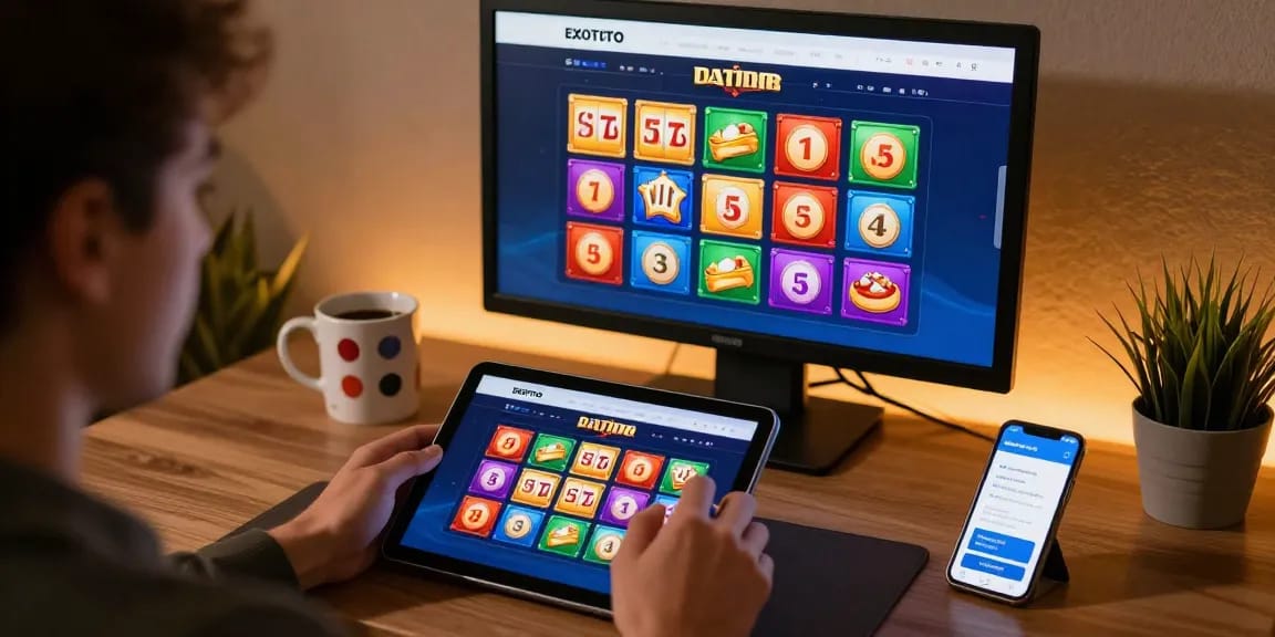 Pengalaman bandar togel di EXOTOTO dengan tampilan permainan yang menarik dan nyaman.