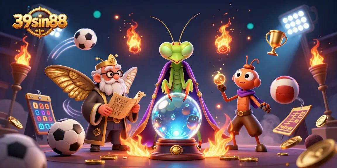 Engage with 39sin88's thrilling sports betting world through our vibrant illustration of dynamic gaming action.