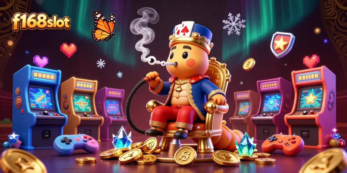 Experience thrilling gameplay at f168slot with vibrant animated scenes and casino elements.